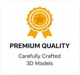 Premium Quality — Carefully Crafted 3D Models