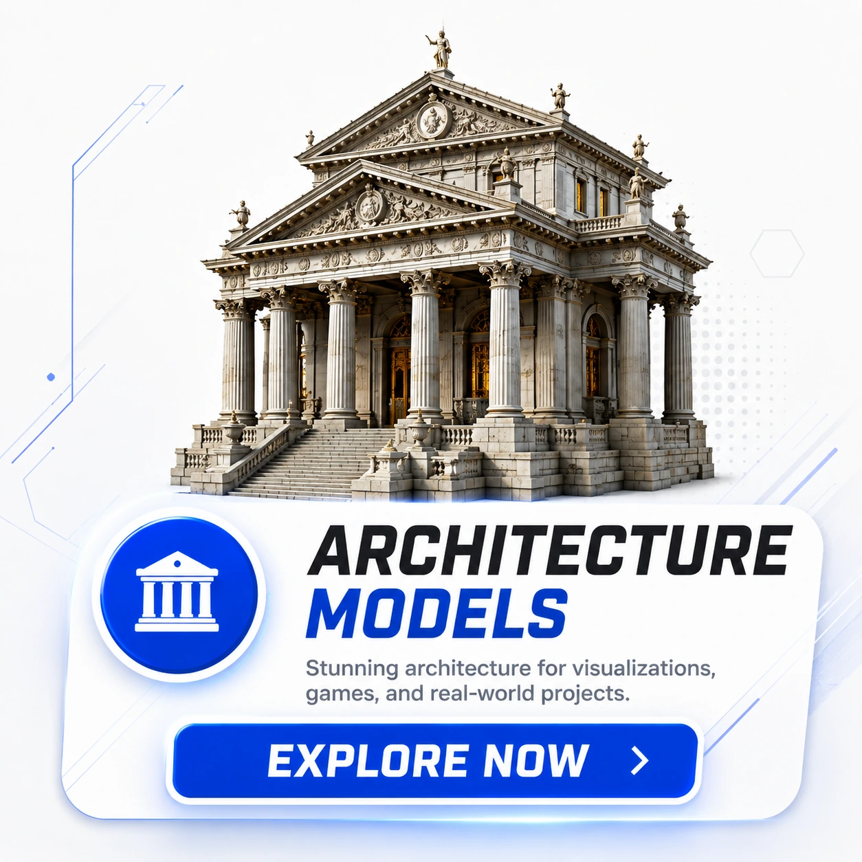 Architecture 3D Models — Explore Now