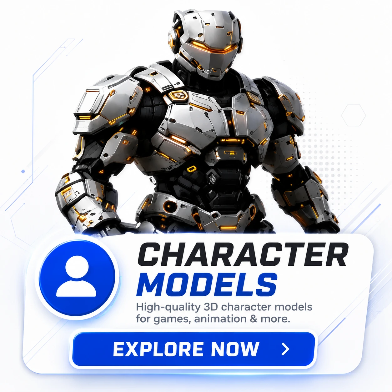 Character 3D Models — Explore Now