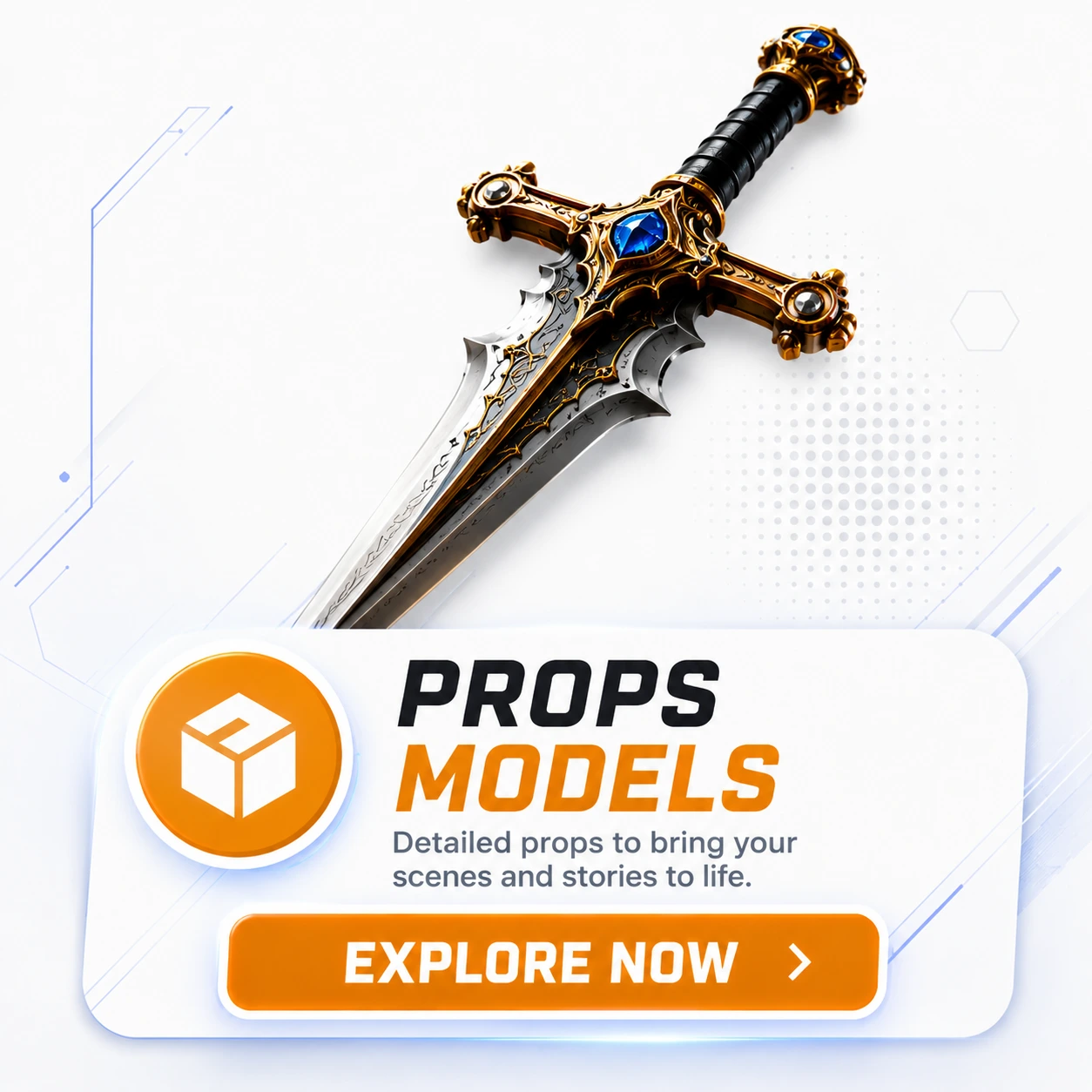 Props 3D Models — Explore Now
