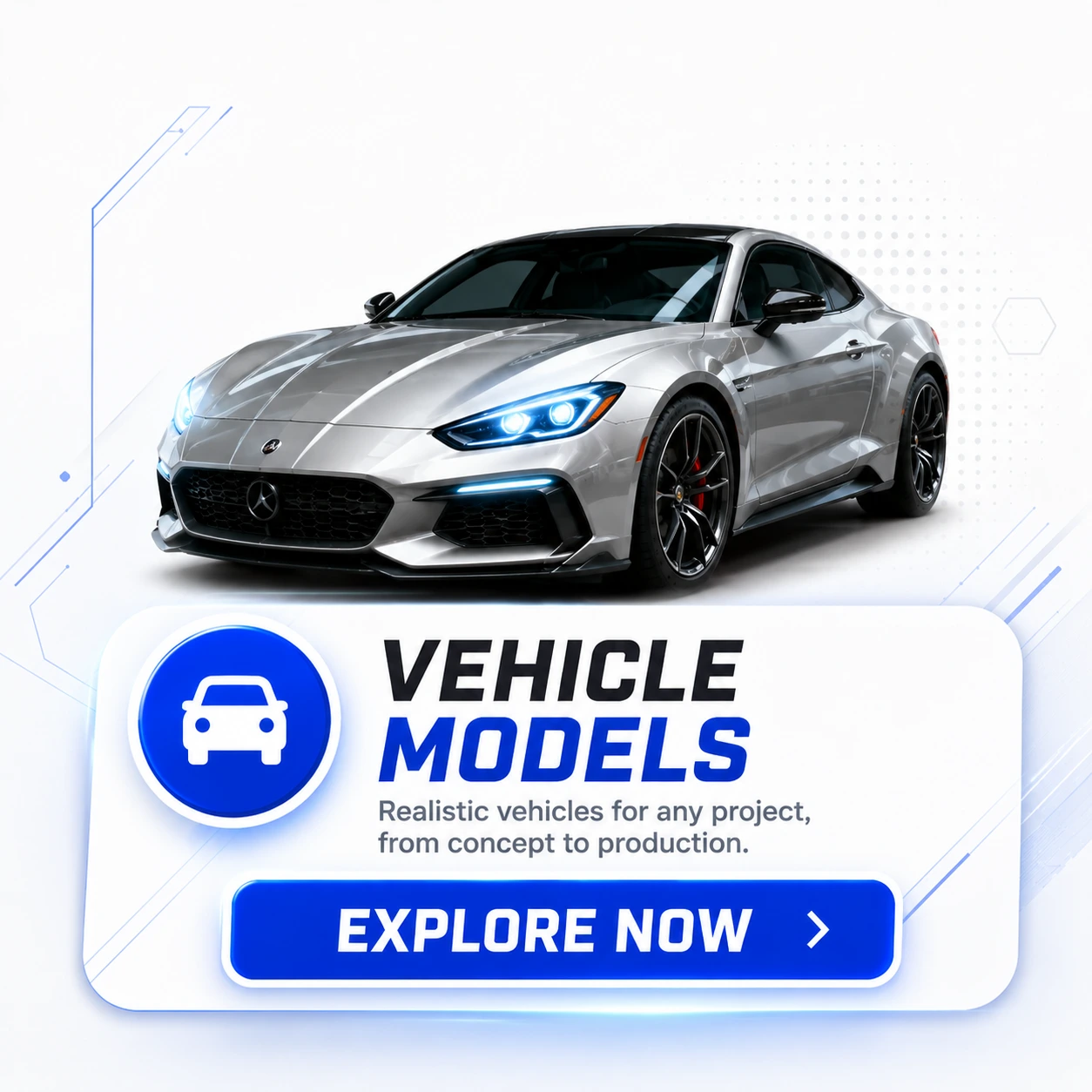 Vehicle 3D Models — Explore Now